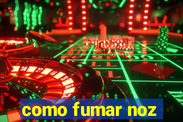 como fumar noz-moscada